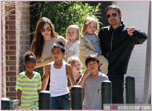The Jolie-Pitt Family Outing In New Orleans