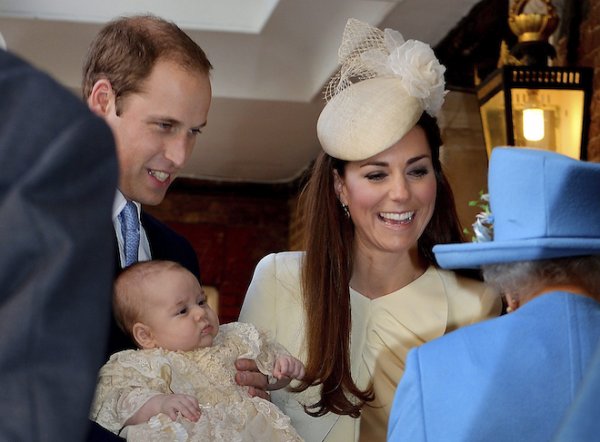 APTOPIX Britain Prince George